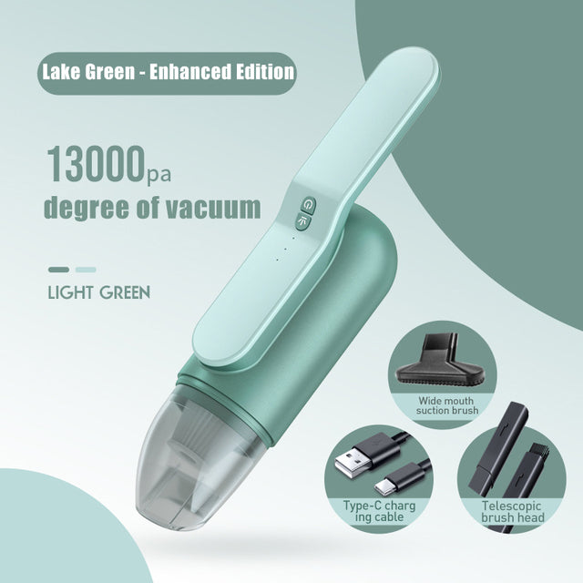 Car Wireless Charging Handheld Cordless Portable Multifunction Vacuum Cleaner
