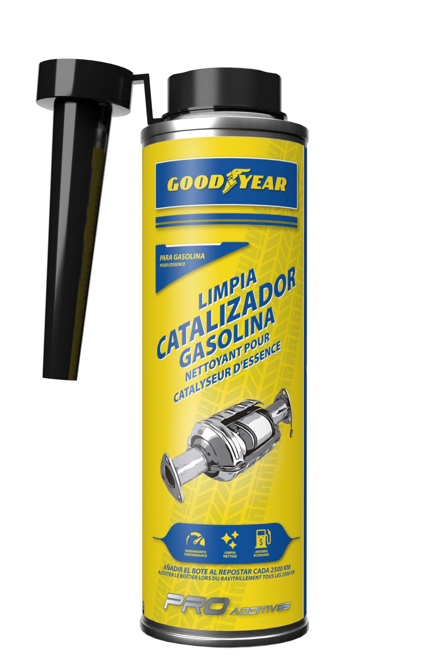 Goodyear Traitement anticristallisant en Dose Unique pour AdBlue | Additif d'urée 50 ML à Usage Unique | Prévient Les pannes et la Formation de Cristaux dans Le catalyseur et l'injecteur