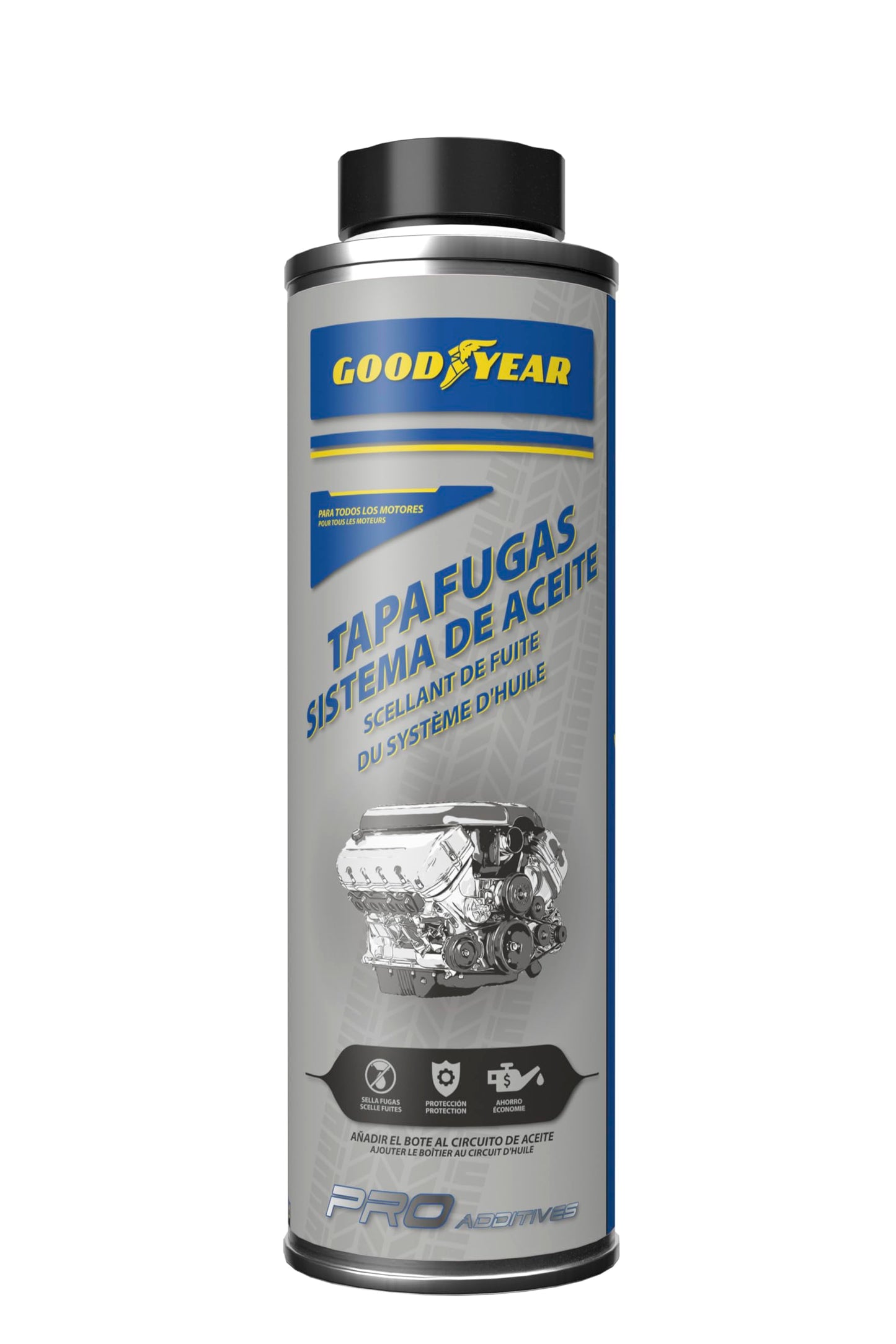 Goodyear Traitement anticristallisant en Dose Unique pour AdBlue | Additif d'urée 50 ML à Usage Unique | Prévient Les pannes et la Formation de Cristaux dans Le catalyseur et l'injecteur