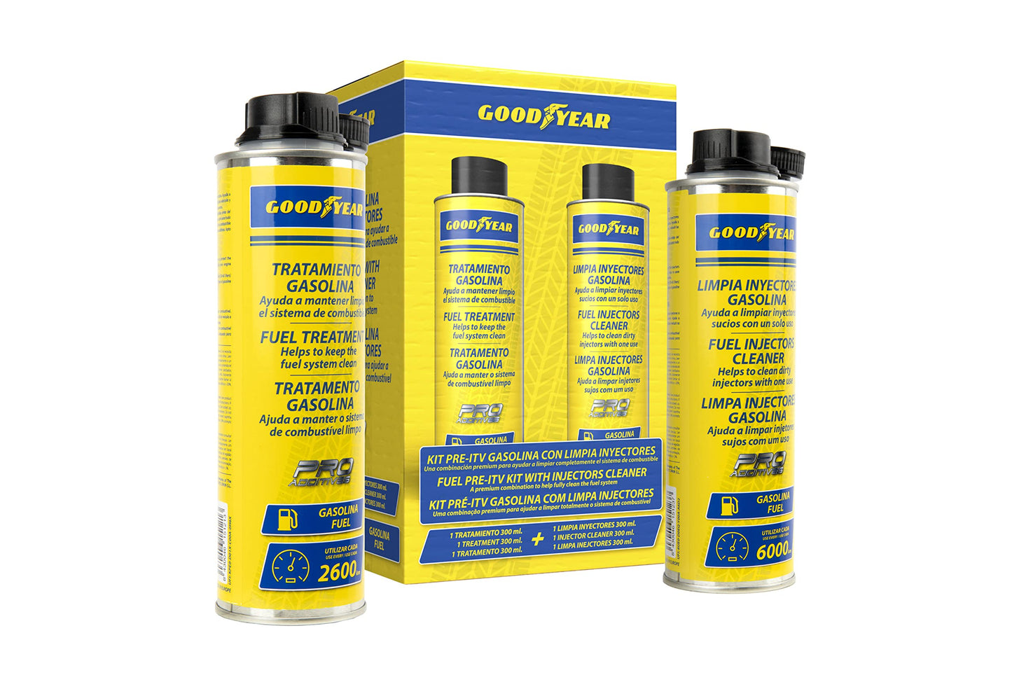Goodyear Traitement anticristallisant en Dose Unique pour AdBlue | Additif d'urée 50 ML à Usage Unique | Prévient Les pannes et la Formation de Cristaux dans Le catalyseur et l'injecteur