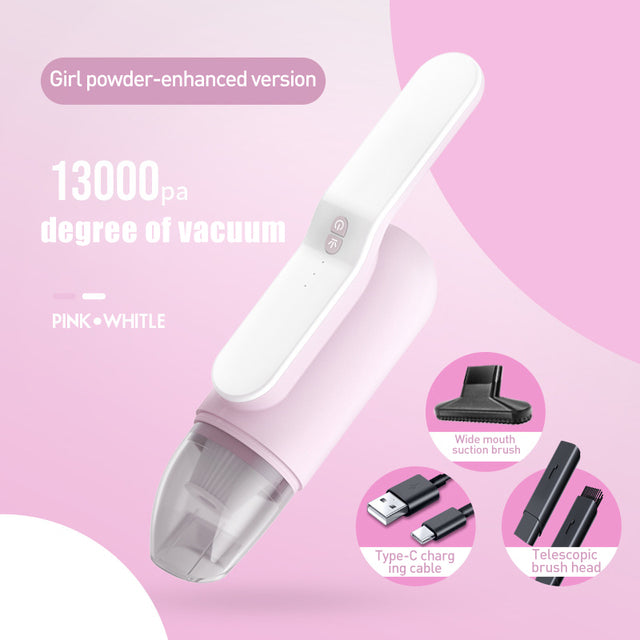 Car Wireless Charging Handheld Cordless Portable Multifunction Vacuum Cleaner