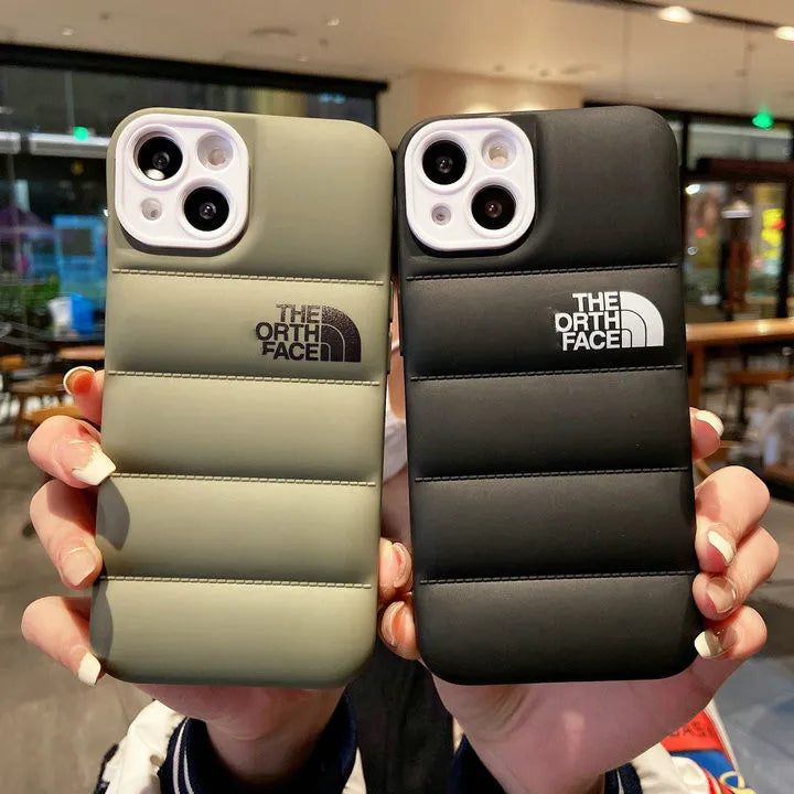 New 2 in 1 Down Jacket TPU Shock Proof 3D Phone Case