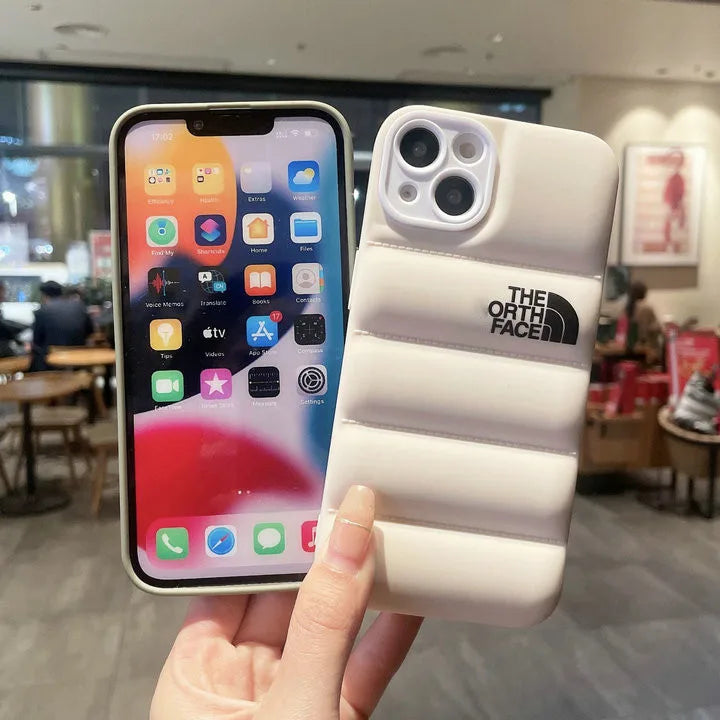 New 2 in 1 Down Jacket TPU Shock Proof 3D Phone Case