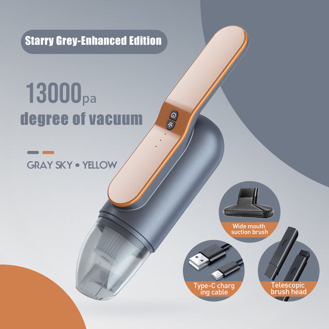 Car Wireless Charging Handheld Cordless Portable Multifunction Vacuum Cleaner