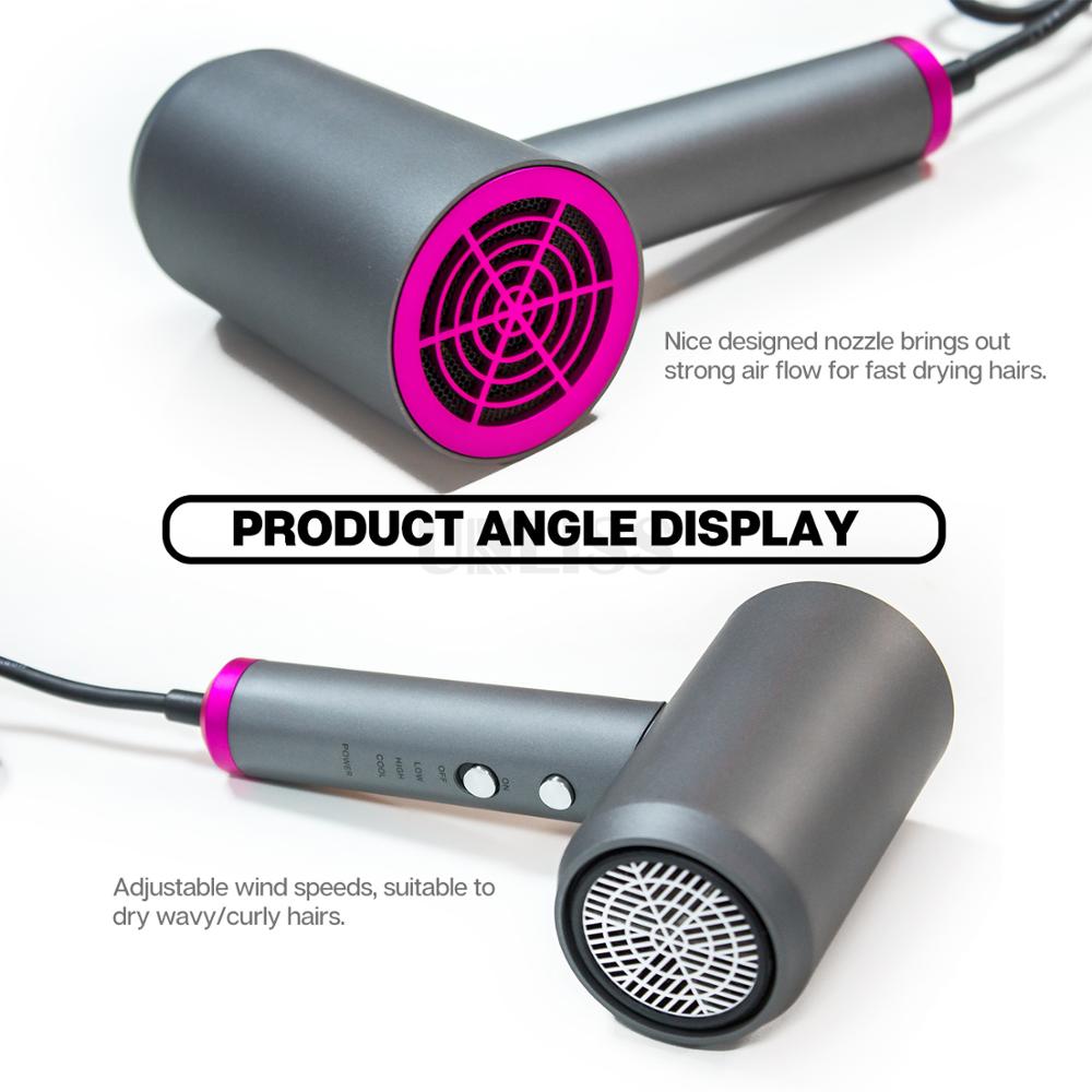 Professional Hot And cold Hair Dryer Household Powerful Dryer