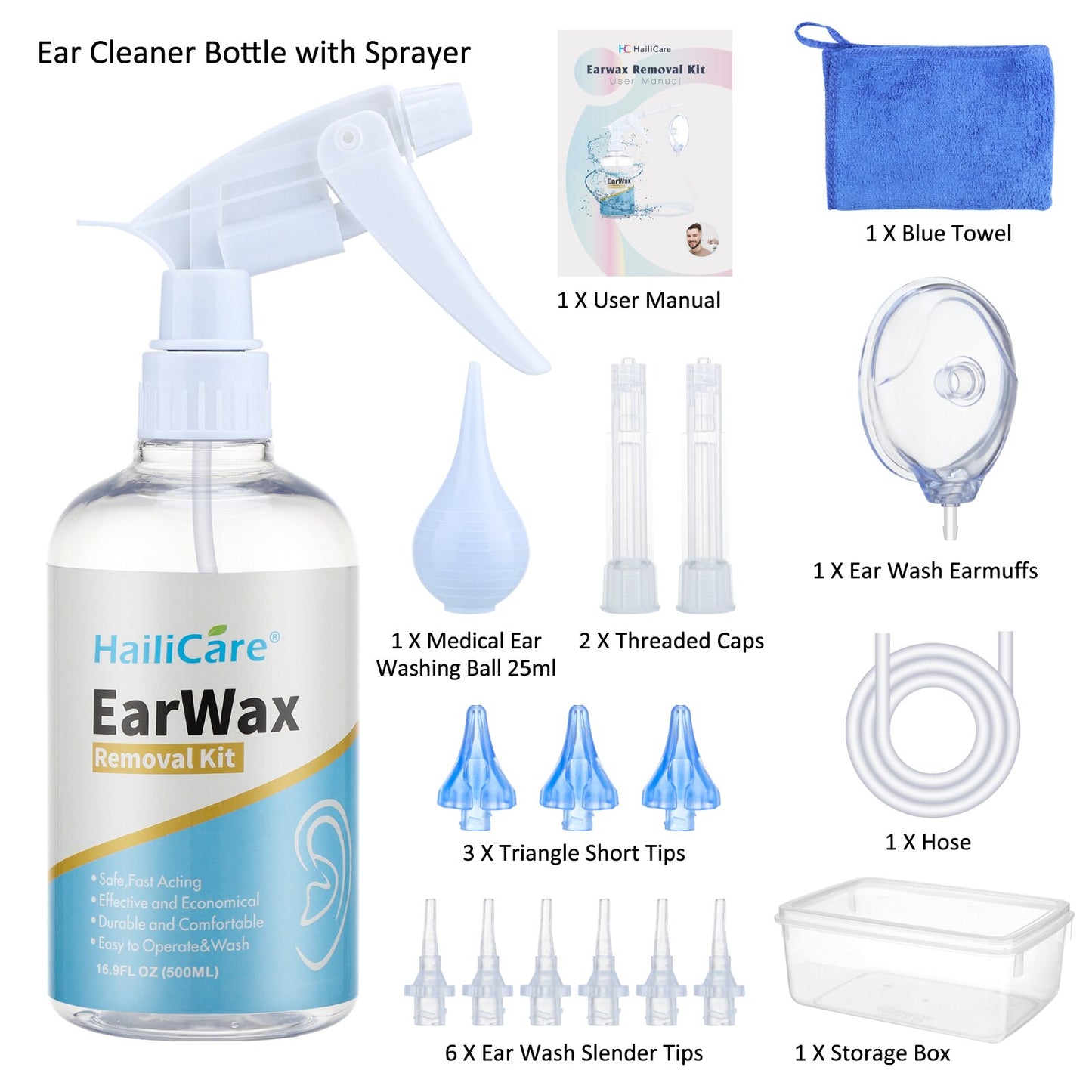 Ear Cleaning Irrigation Kit Ear Wax Removal Kit
