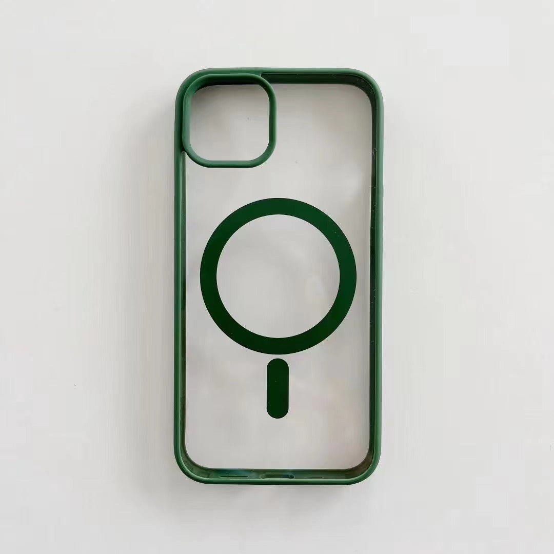 Magsafe Magnetic Wireless Charging Matte Clear Phone Case