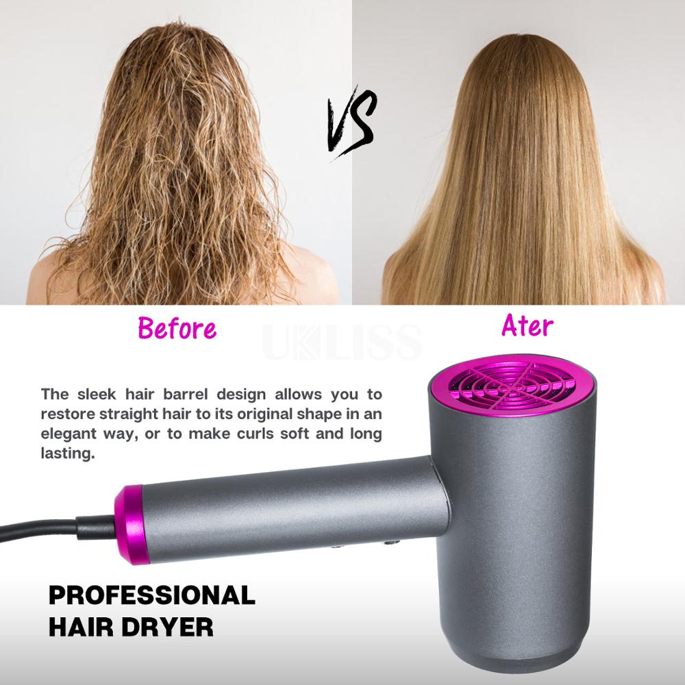 Professional Hot And cold Hair Dryer Household Powerful Dryer