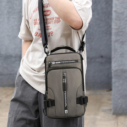 Nylon USB Charging Pack Chest Bags