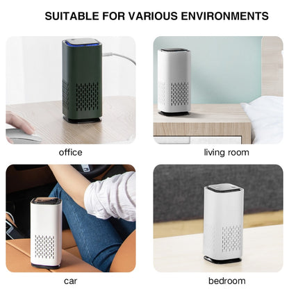 Air Purifier New Car Mini Accessory Cleaner Generator Negative Ions Remover