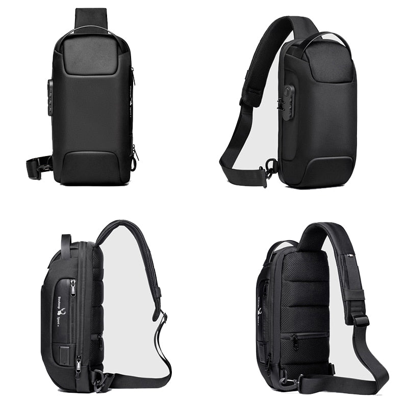 Waterproof Multifunction Oxford Crossbody Bag Anti-theft Sling Shoulder Bags