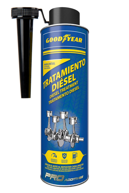 Goodyear Traitement anticristallisant en Dose Unique pour AdBlue | Additif d'urée 50 ML à Usage Unique | Prévient Les pannes et la Formation de Cristaux dans Le catalyseur et l'injecteur