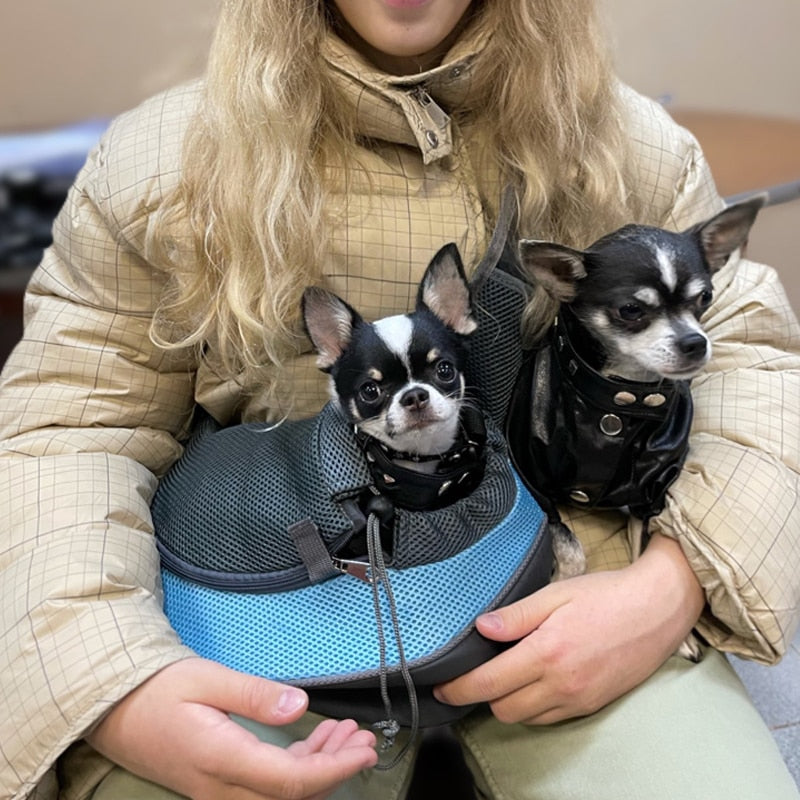 Pet Puppy Carrier S/L Outdoor Travel Dog Shoulder Bag