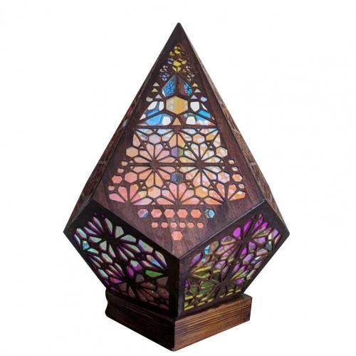 Star Floor Lamp Diamond Fairy Bronze Geometric Lamp