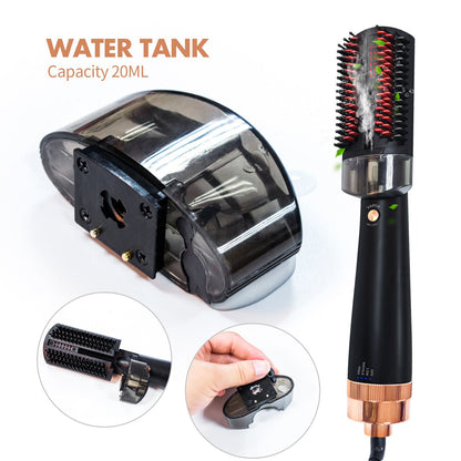 Hair Dryer Infrared Steam Hair Hot Air Brush Hair Straightener Comb