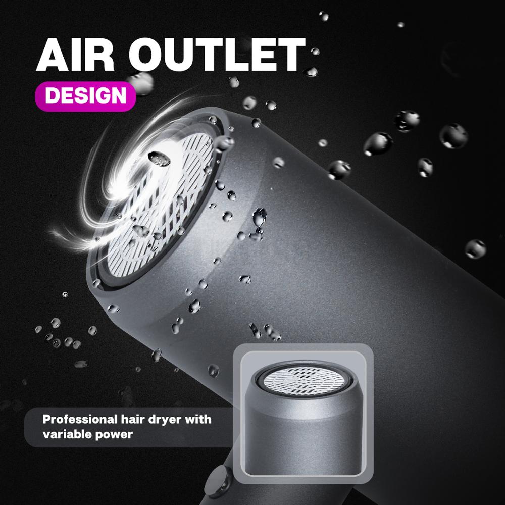 Professional Hot And cold Hair Dryer Household Powerful Dryer