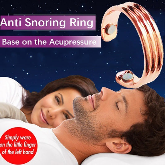 Anti Snoring Device Ring Acupressure Treatment