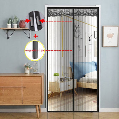 Basic Magnetic Mosquito Net Summer Anti Bug Fly Door Curtains
