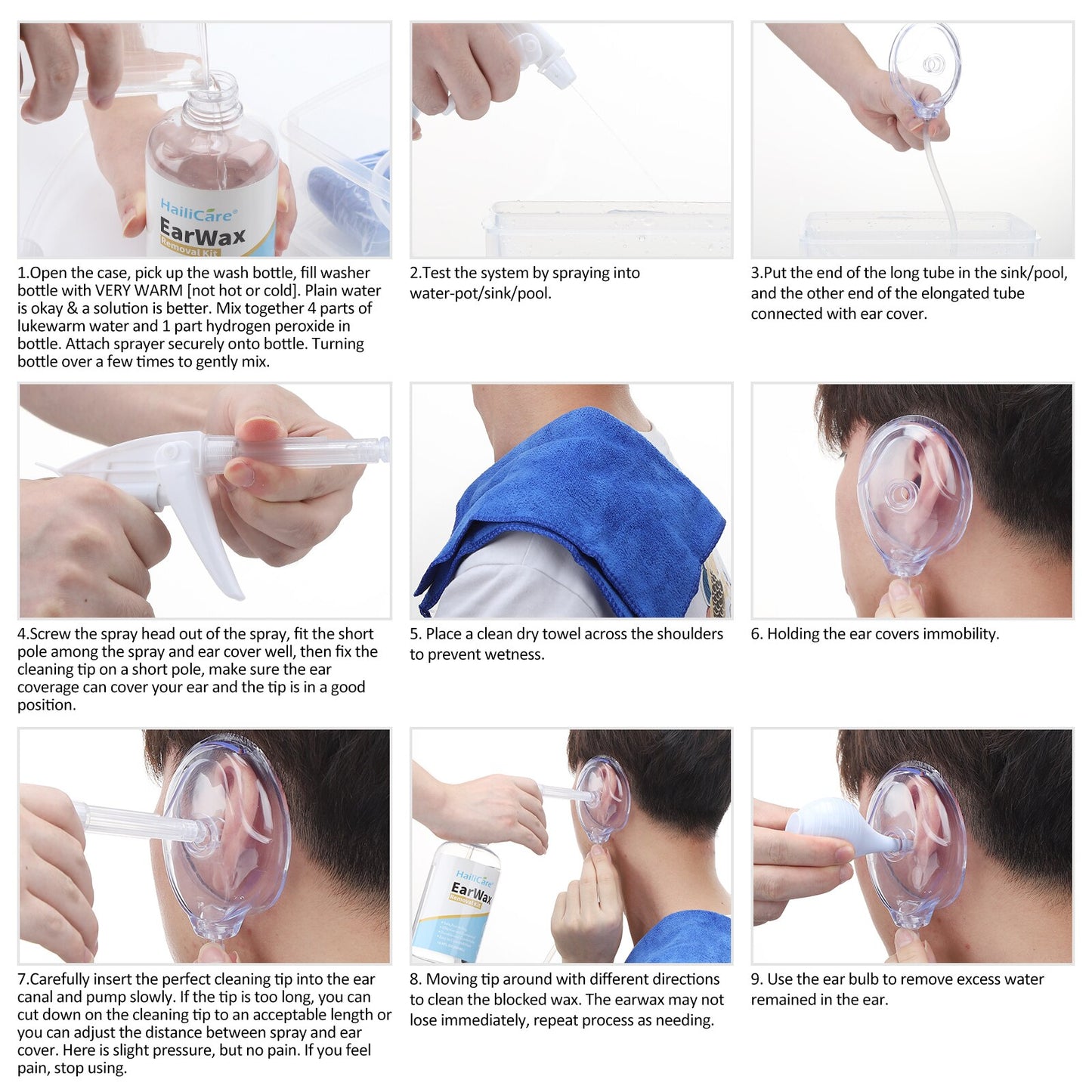 Ear Cleaning Irrigation Kit Ear Wax Removal Kit