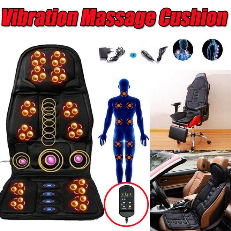 Massage Pillow With Car Home Easy Carry Neck Back Shoulder