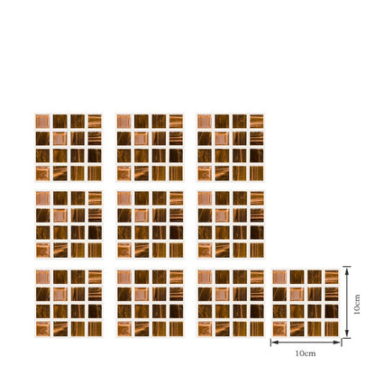 3D Self Adhesive Backsplash Diy Kitchen Bathroom Wall Sticker Vinyl Wallpaper Home Decor