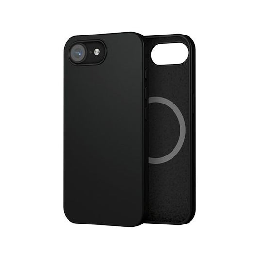 Coque silicone MagSafe iPhone 16e - Noir-0