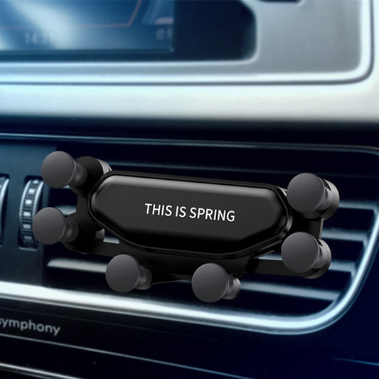 Car Phone Holder Universal Gravity Air Vent Mount Clip Support