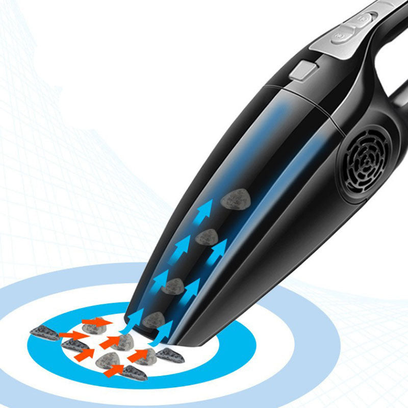 Handheld Car Vacuum Cleaner Strong Power 120W Powerful Car Interior