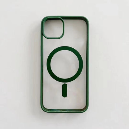 Magsafe Magnetic Wireless Charging Matte Clear Phone Case