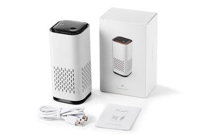 Air Purifier New Car Mini Accessory Cleaner Generator Negative Ions Remover